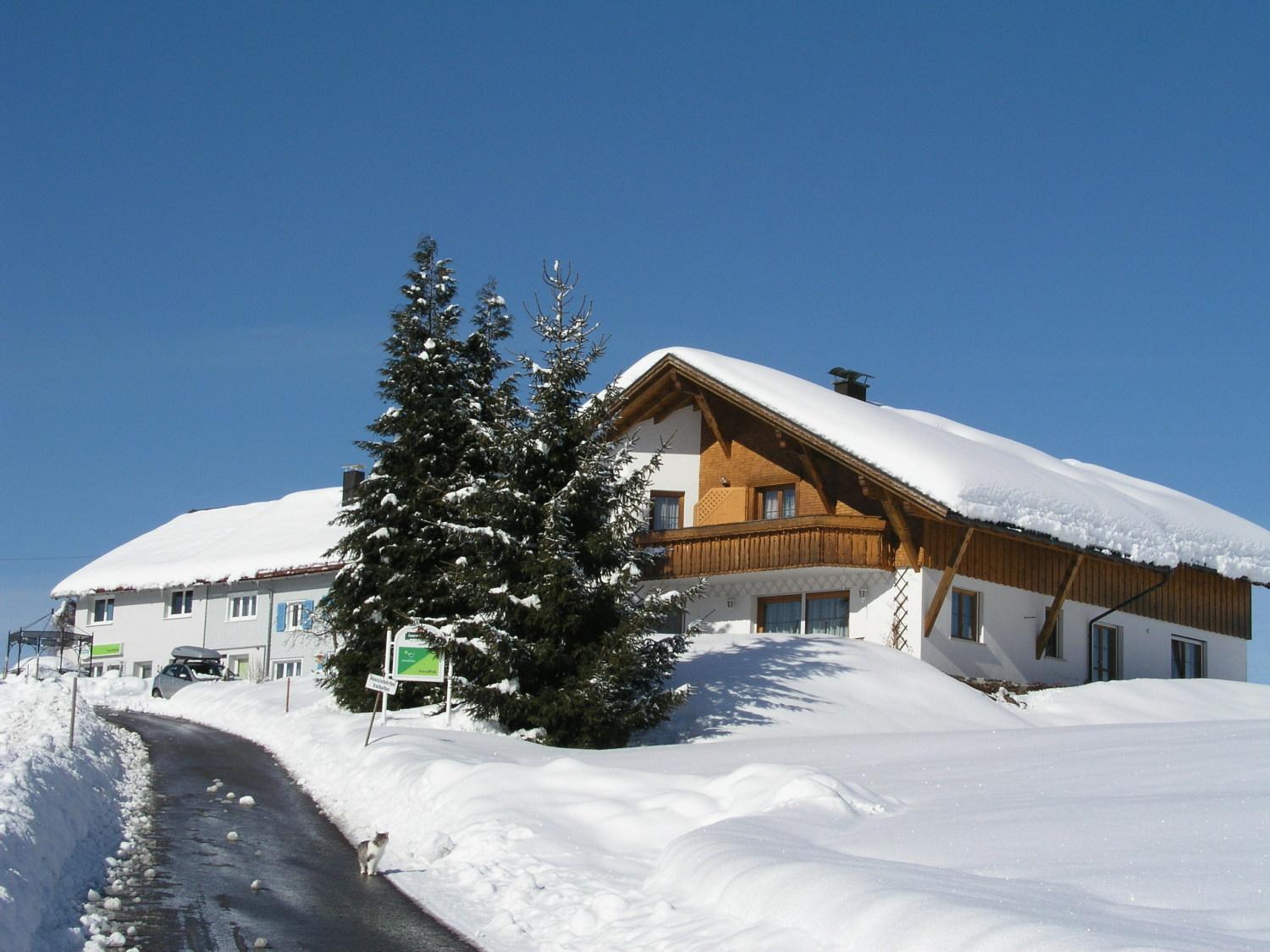 Ferienwohnungen Pension Sonnblick Krumbach  Exteriör bild