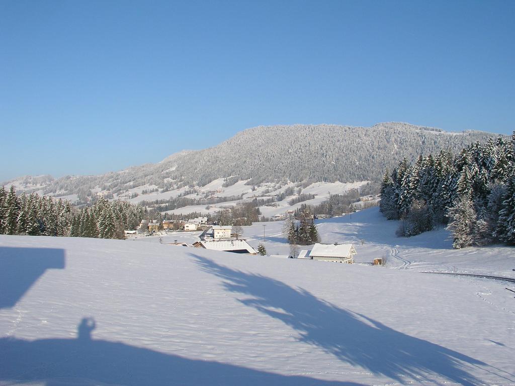 Ferienwohnungen Pension Sonnblick Krumbach  Exteriör bild