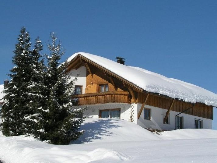 Ferienwohnungen Pension Sonnblick Krumbach  Exteriör bild