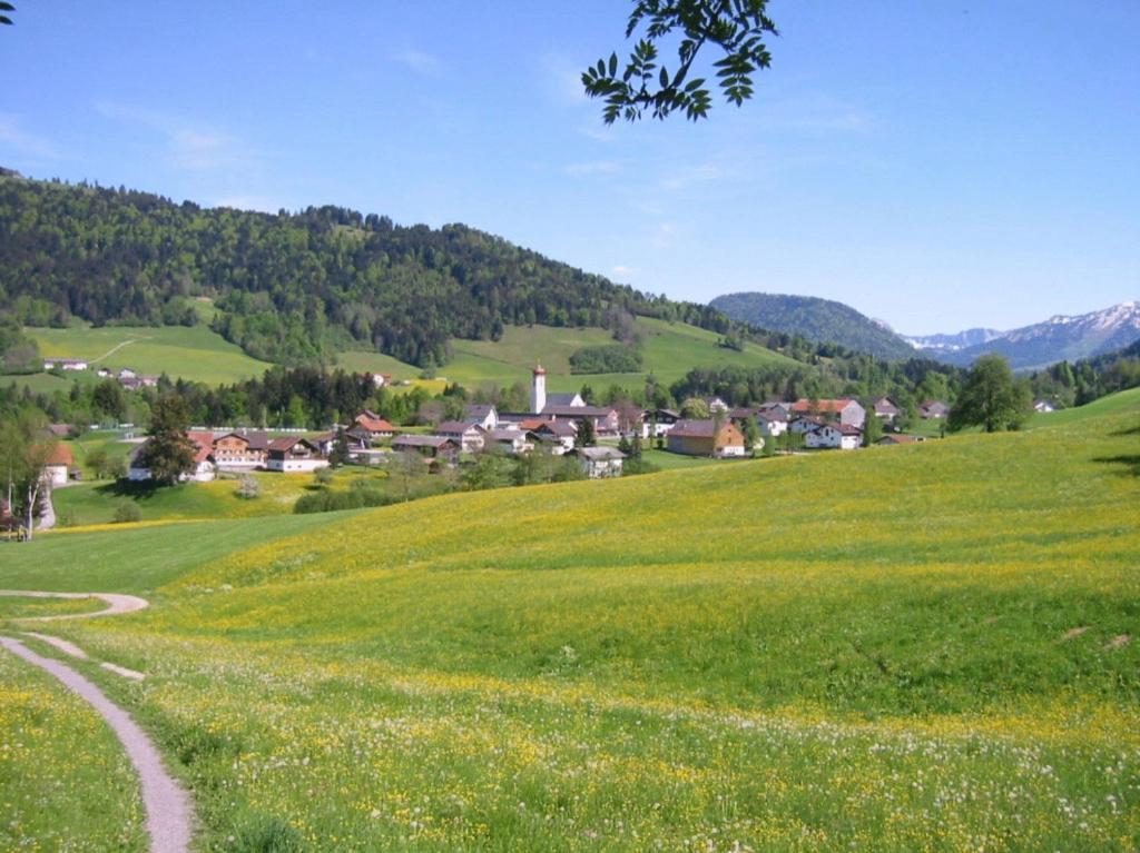 Ferienwohnungen Pension Sonnblick Krumbach  Exteriör bild
